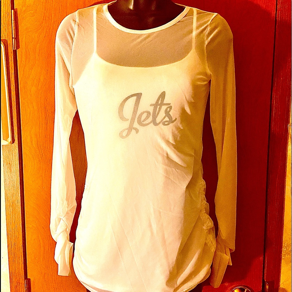 NWT New York Jets Ladies 2 piece top by All Sport Couture